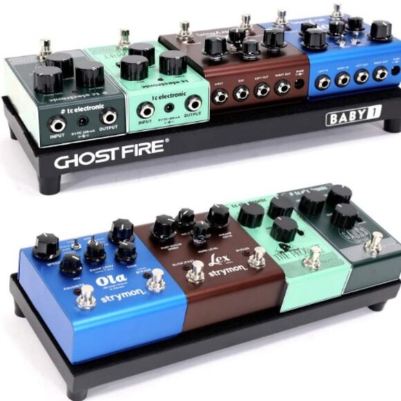 NEW GHOST FIRE GUITAR PEDAL BOARD - Picture 4 of 16
